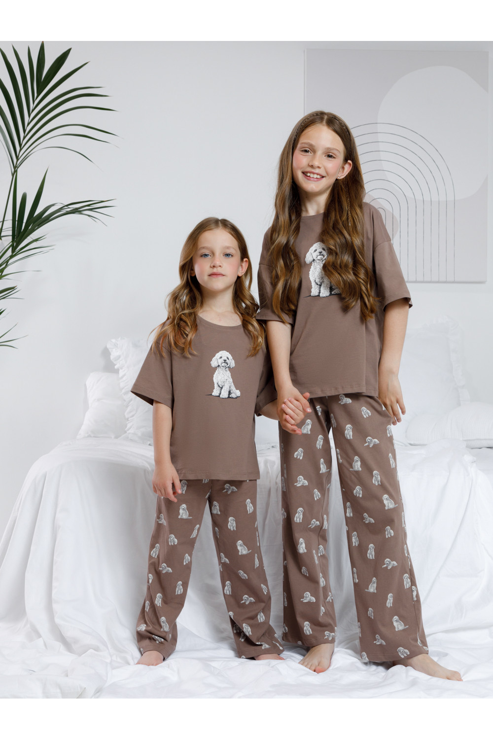 Crockid Пижама МП 1657-1 капучино 1312 Н090.1 Crockid