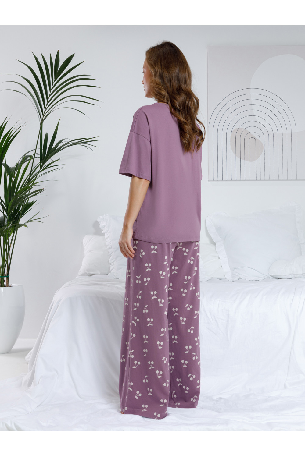 Crockid Пижама МП 20209 сливовый 3211 Н067.1 Crockid