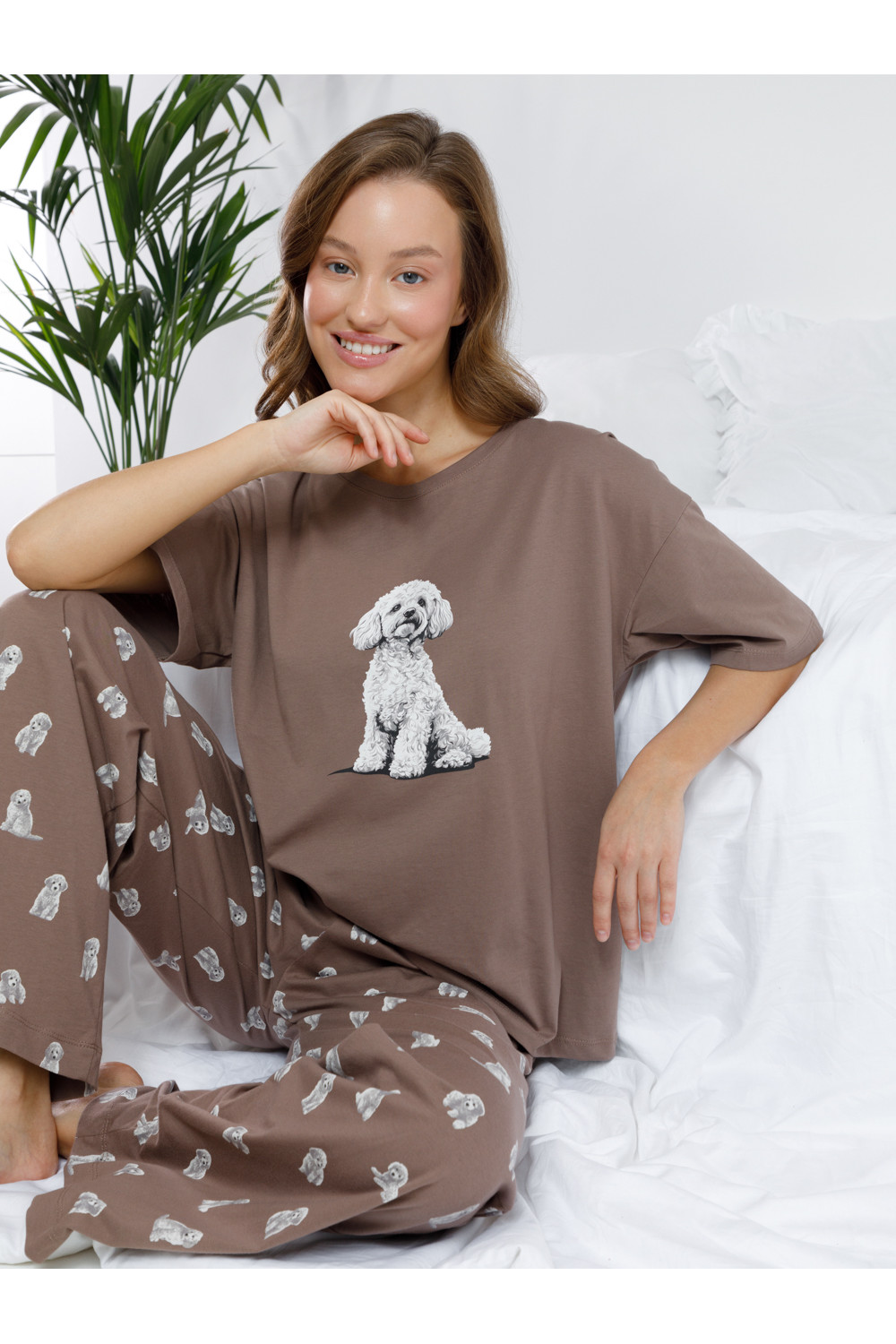 Crockid Пижама МП 20209 капучино 1312 Н090.1 Crockid