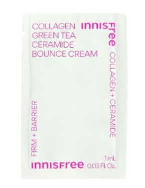 Sample Крем увлажняющий с коллагеном и керамидами INNISFREE Collagen Green Tea Ceramide Bounce Cream