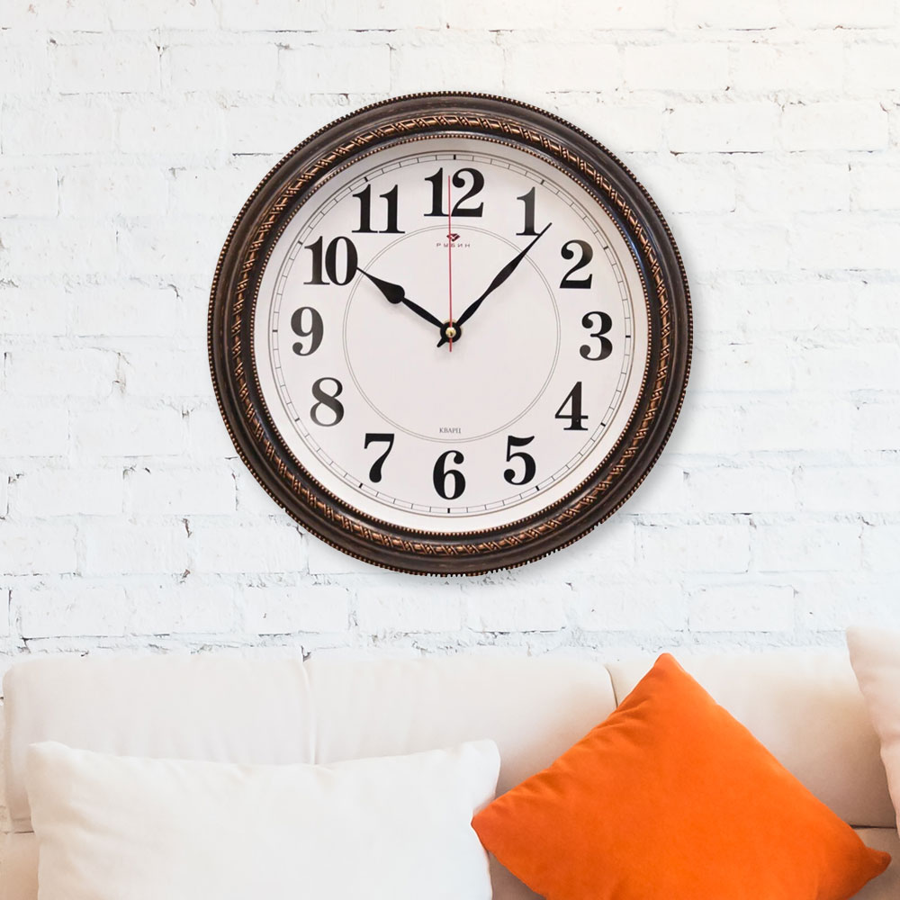 Часы настенные круглые d28,5см