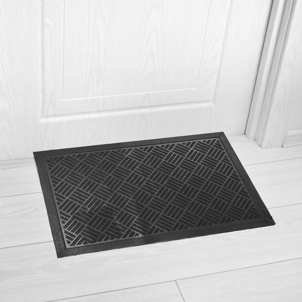 Коврик 40*60см придверный резиновый, 2040-06