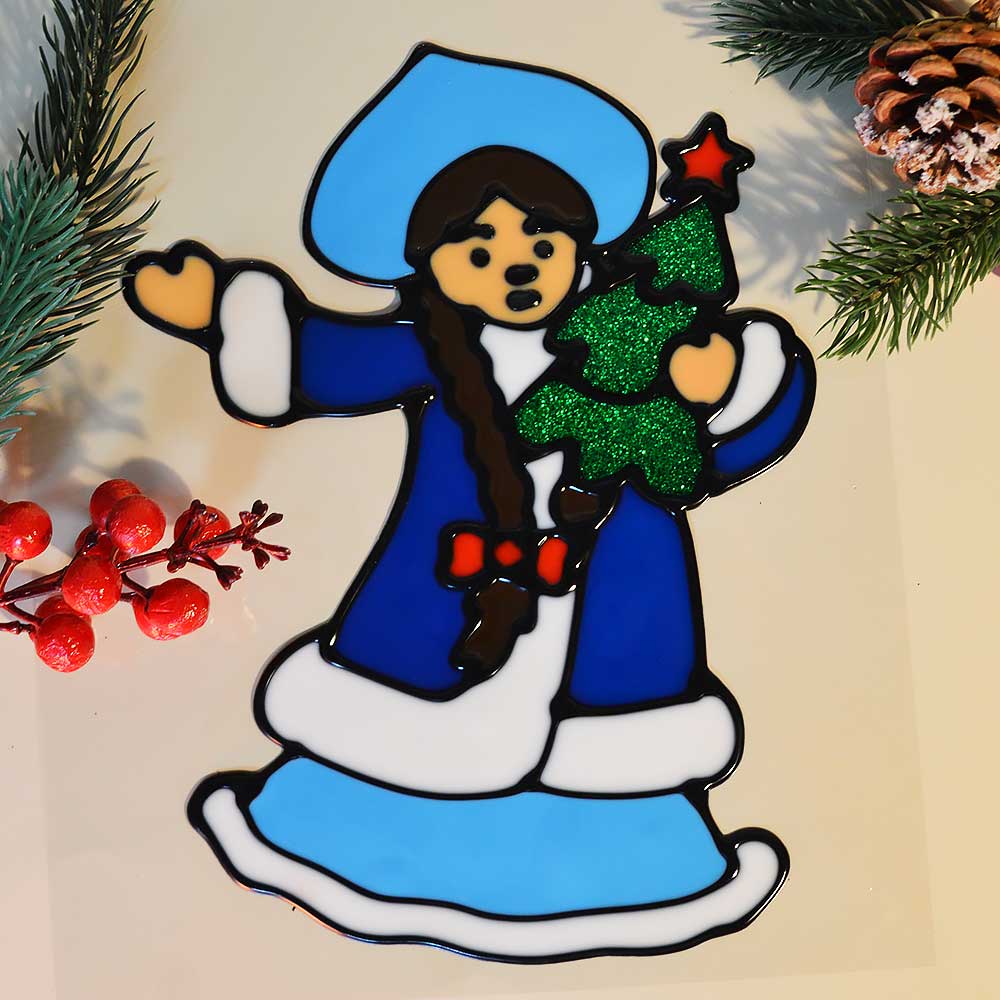 Наклейка на стекло