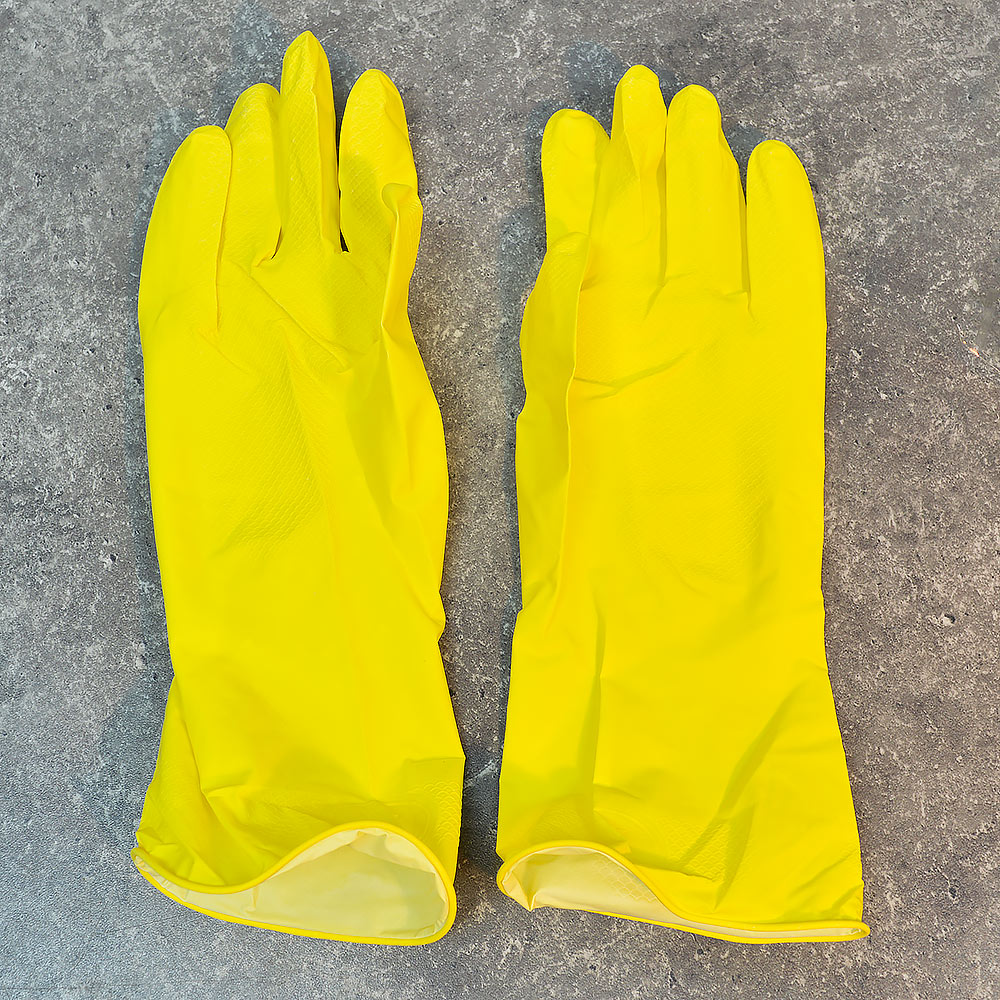 Перчатки хозяйственные латексные M, Gloves