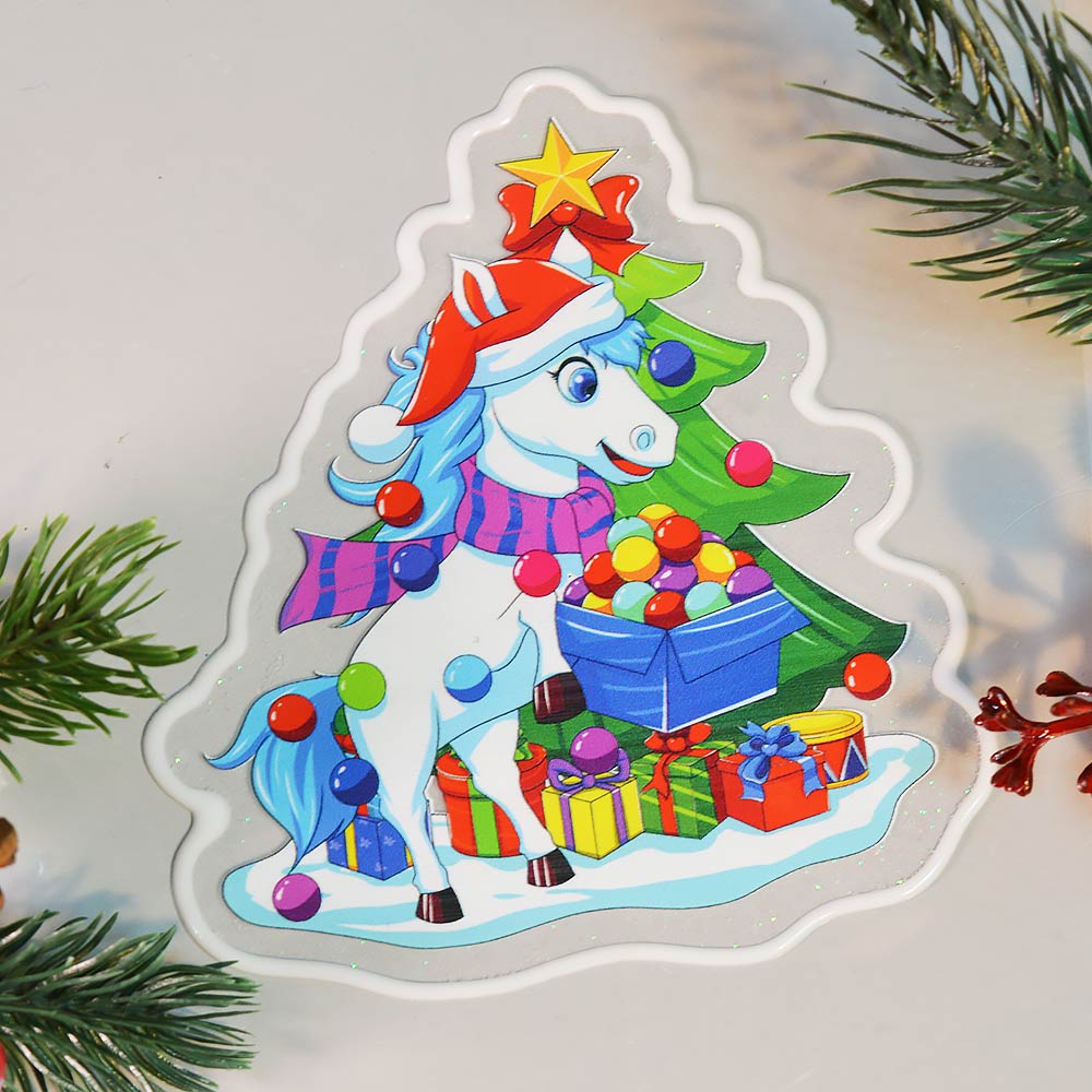 Наклейка новогодняя