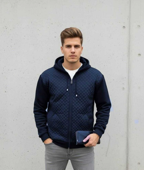 Толстовка теплая мужская