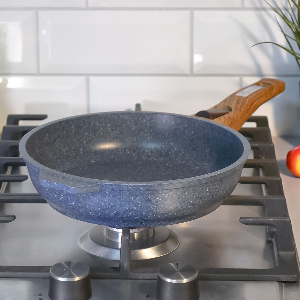 Сковорода 20см Premium blue со съемной ручкой