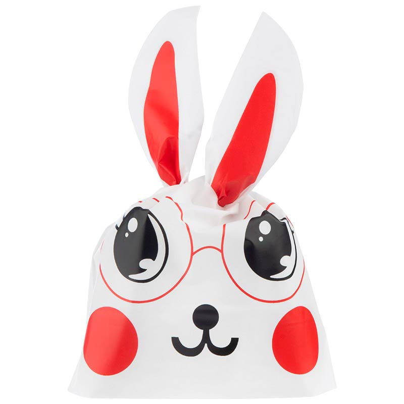 Пакет подарочный с ушками-завязками 13,5*22,5см 10шт