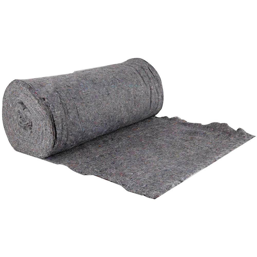 Полотно нетканое холстопрошивное, рулон 75см*50м, стежок 2,5мм, цвет серый