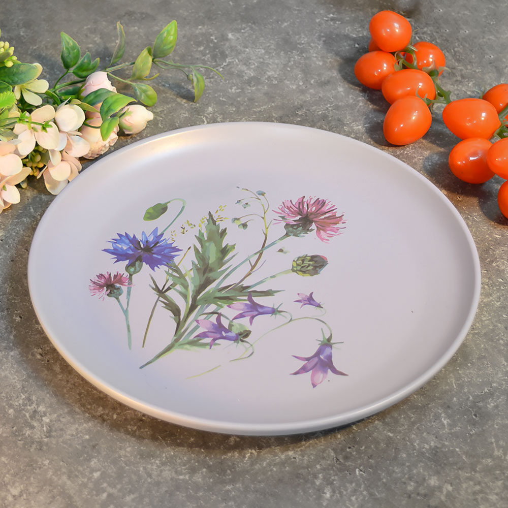 Тарелка обеденная 27см Васильки