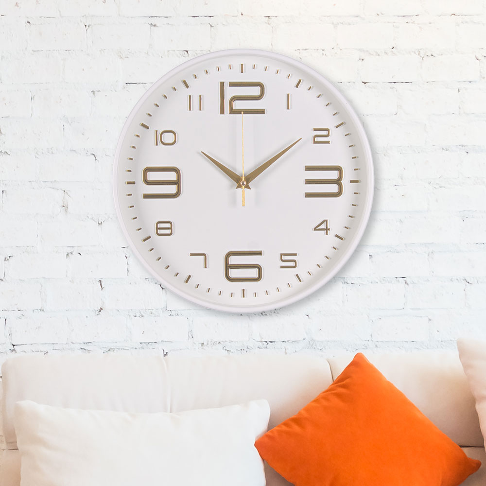 Часы настенные круглые d30см