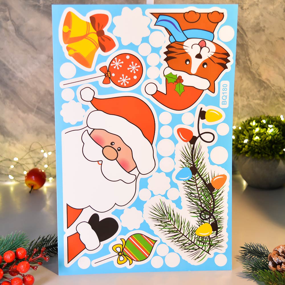 Наклейка новогодняя