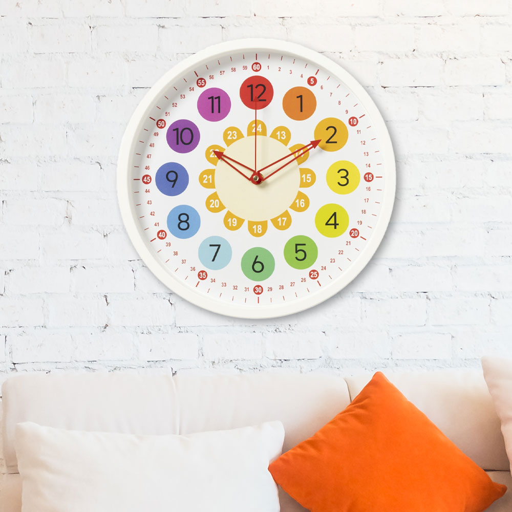 Часы настенные круглые d30см