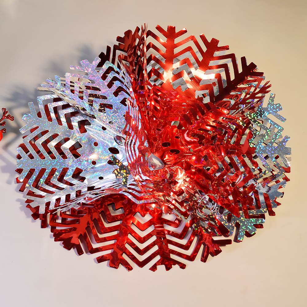 Украшение новогоднее из фольги