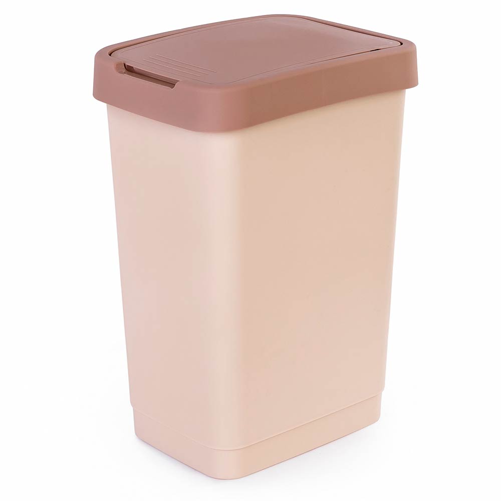 Контейнер для мусора 25л бежевый