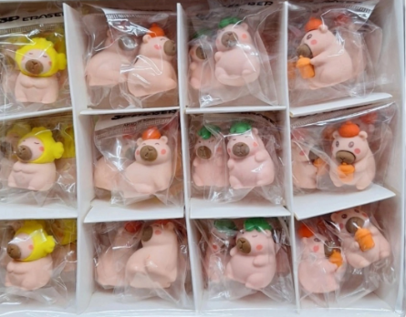 Ластик для карандашей 10 шт 49046