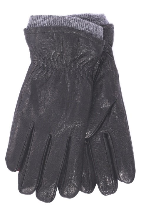 Перчатки муж. Eternal A-02 нат.кожа/плюш