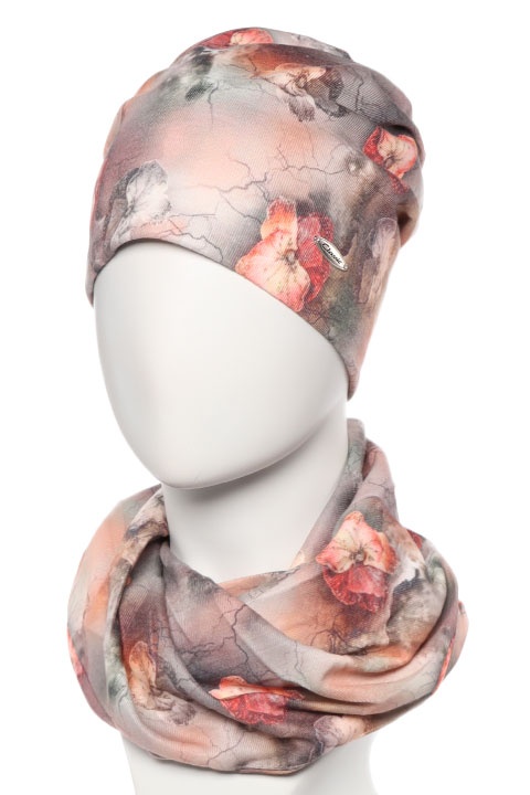 Комплект женский АВ Принт-снуд