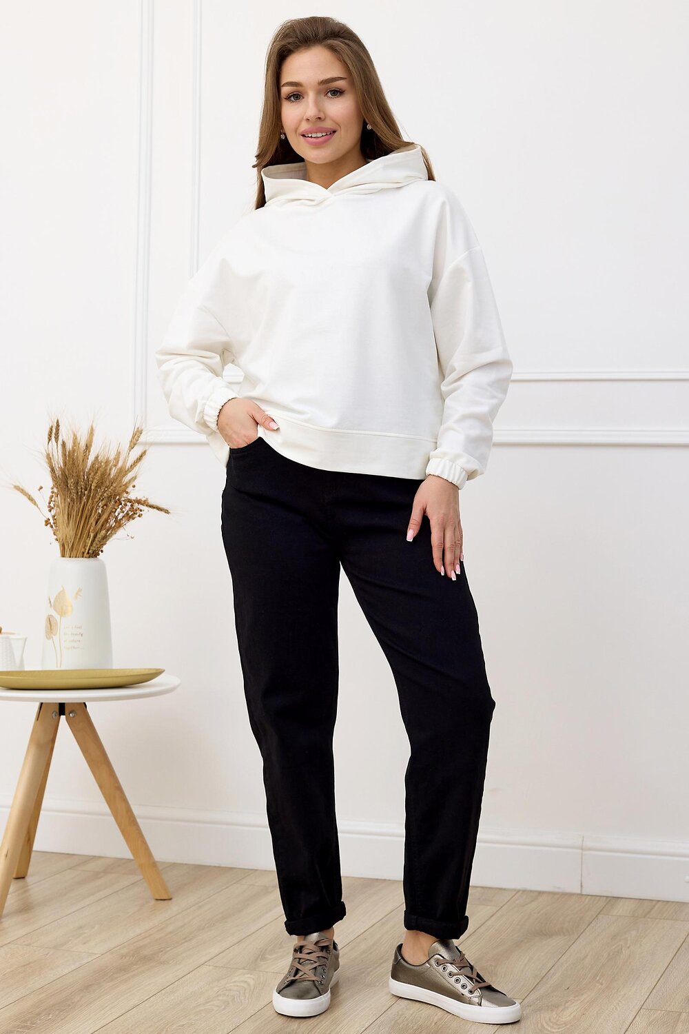 ст. цена877руб.! Lika Dress Толстовка 9841Белый