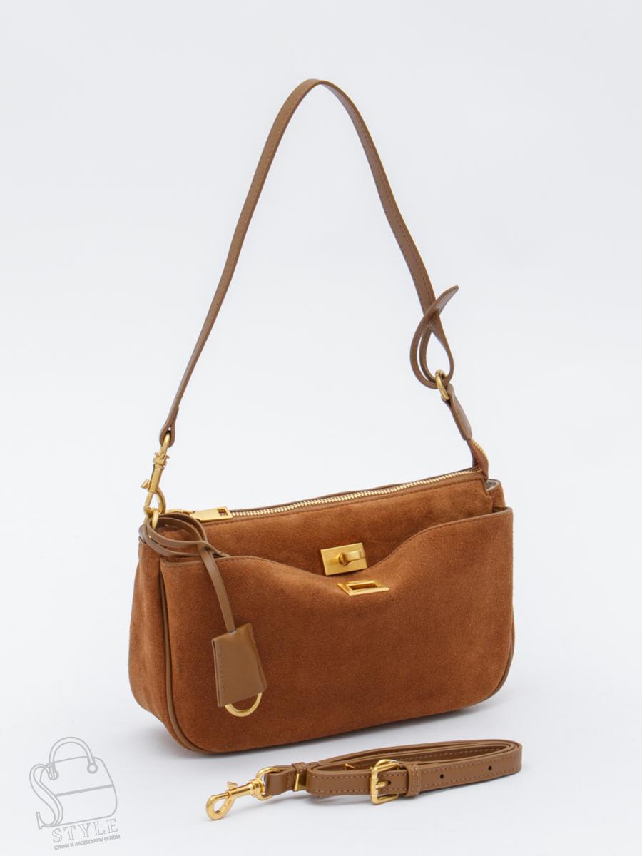 Сумка женская кожаная 990192-1NN caramel Natale Navetta в Новосибирске