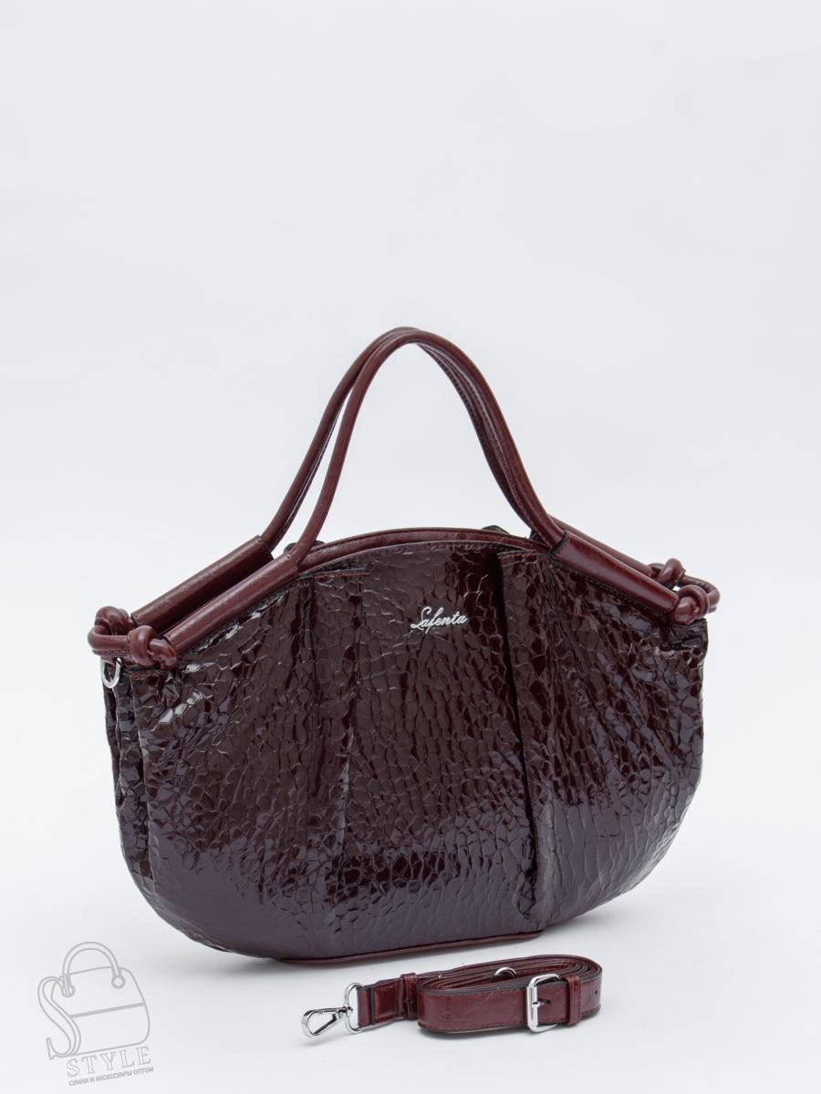 Сумка женская 51141S wine red Velina Fabbiano-Safenta