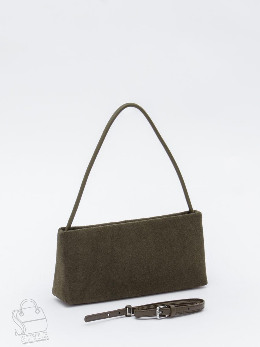 Сумка женская кожаная 9909-1NN khaki Natale Navetta