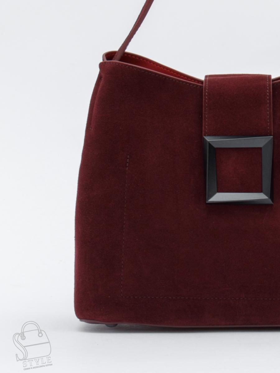 Сумка женская кожаная 2400YF angola red Polina&Eiterou