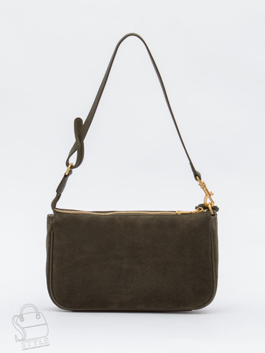 Сумка женская кожаная 990192-1NN khaki Natale Navetta