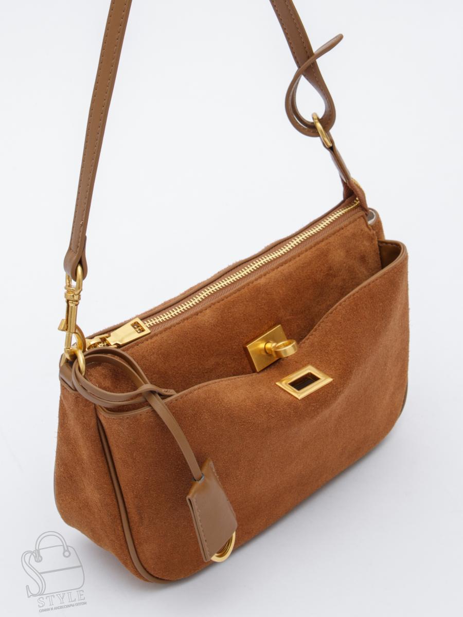 Сумка женская кожаная 990192-1NN caramel Natale Navetta в Новосибирске