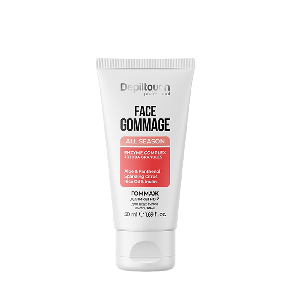 Depiltouch Гоммаж деликатный для всех типов кожи лица / Depiltouch 50 мл