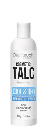 Depiltouch Тальк косметический с ментолом 130 г