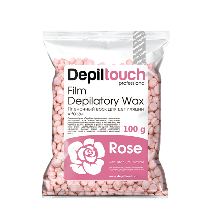 Depiltouch Воск пленочный в гранулах, роза