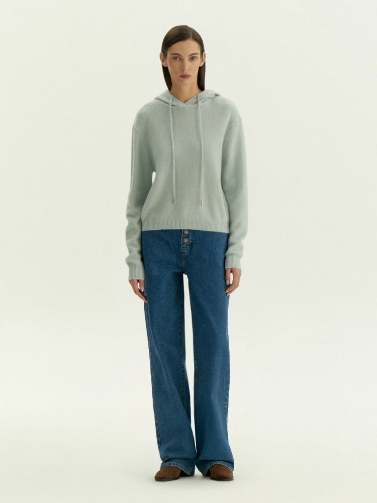 Худи из шерсти ,
70% шерсть, 30% нейлон ,