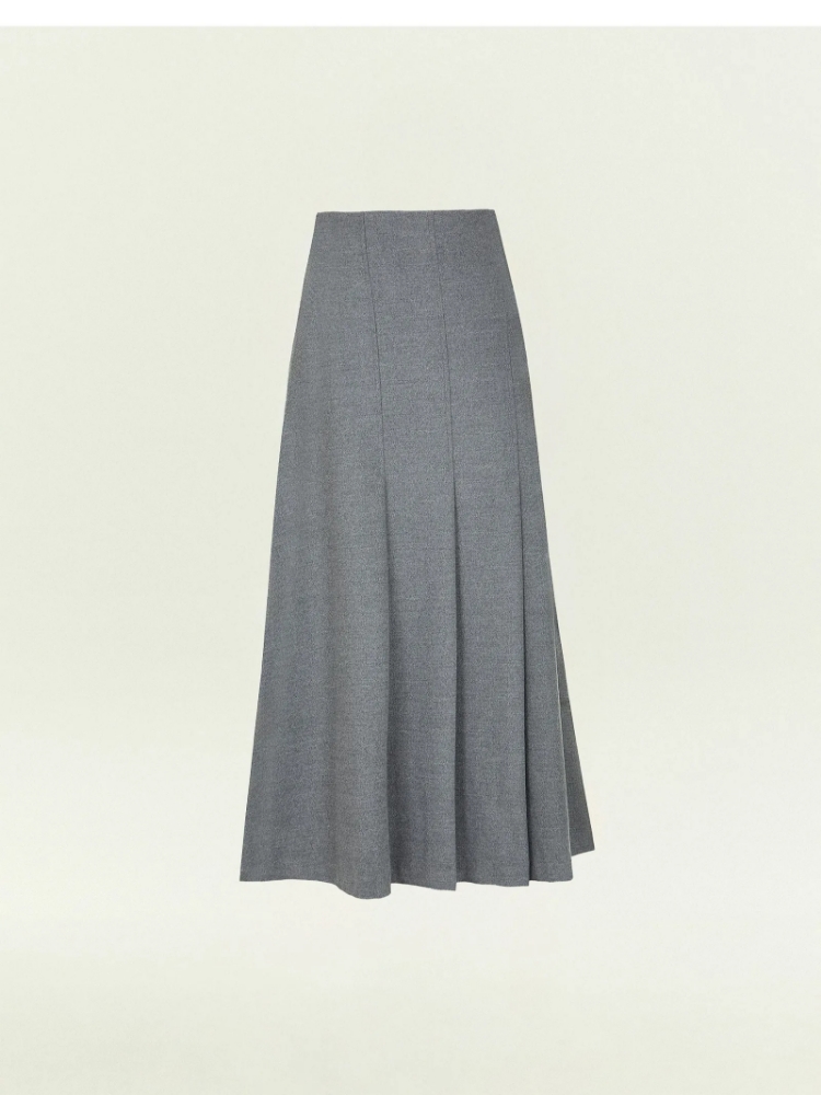 Юбка а-силуэта миди ,
62% полиэстер, 33% вискоза, 5% эластан ,