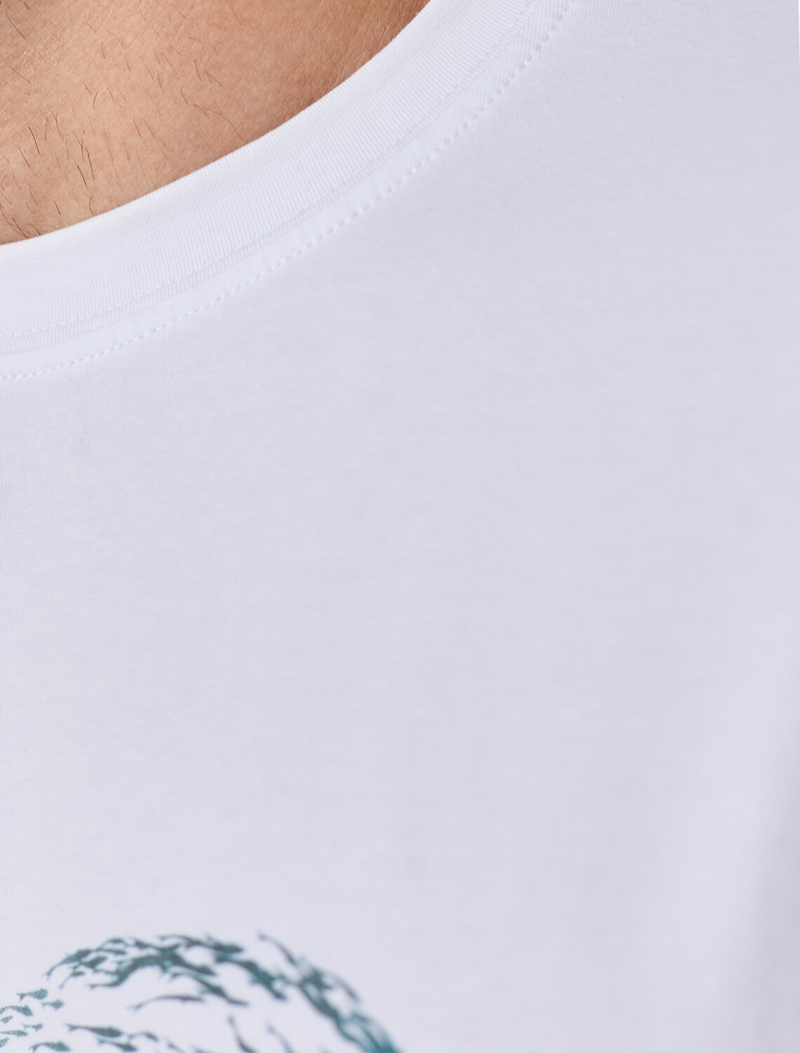 ст. цена1390руб.! VILATTE Футболка U49.045белый_ocean