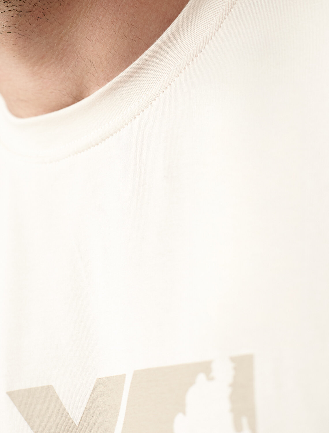 ст. цена1390руб.! VILATTE Футболка U49.045бежевый_explore