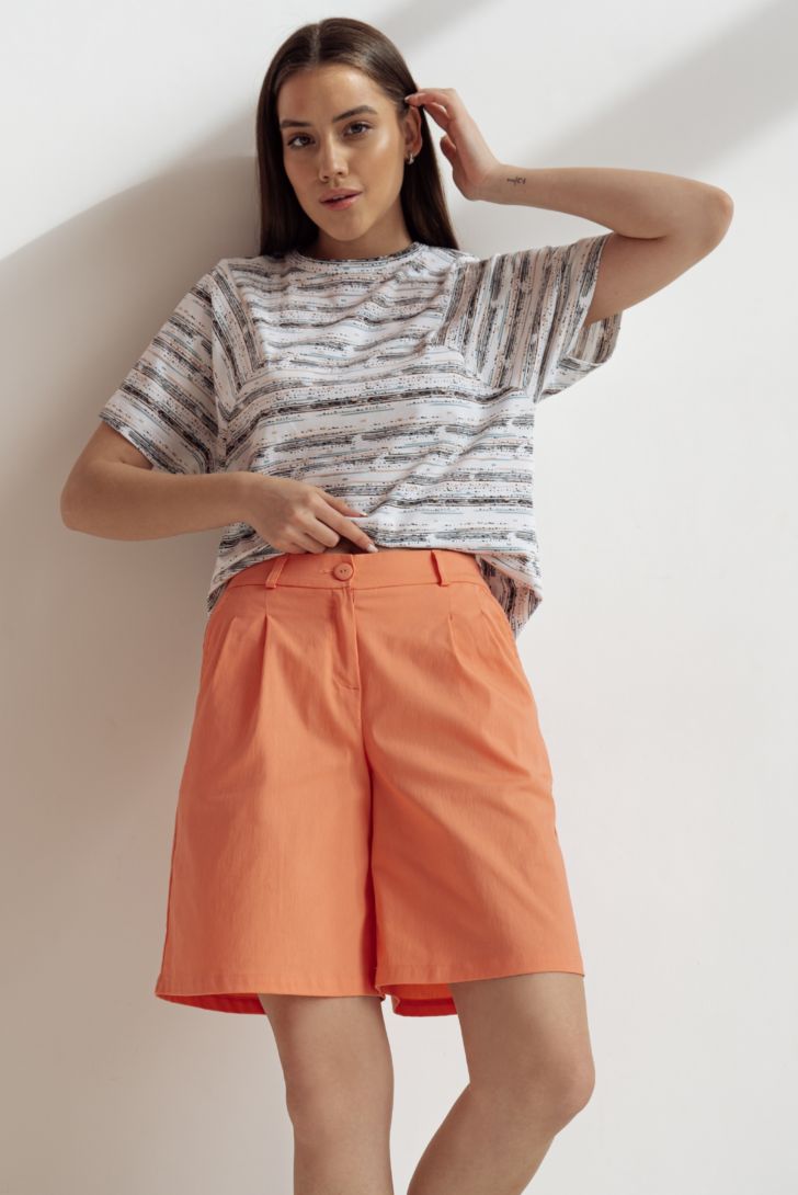 Ст.цена 1400р ШОРТЫ ЖЕНСКИЕ арт. 4115W-45099.1F-433 Папайя|170-