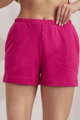 Ст.цена 800р ШОРТЫ ЖЕНСКИЕ арт. 4126W-45071.3H-524 Фуксия|170-