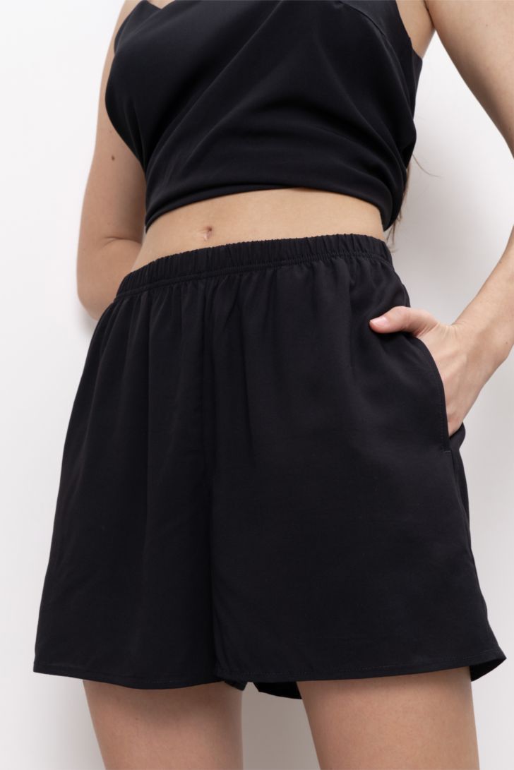 Ст.цена 1300р ШОРТЫ ЖЕНСКИЕ арт. 5704W-45084.2H-911 Черный|170-