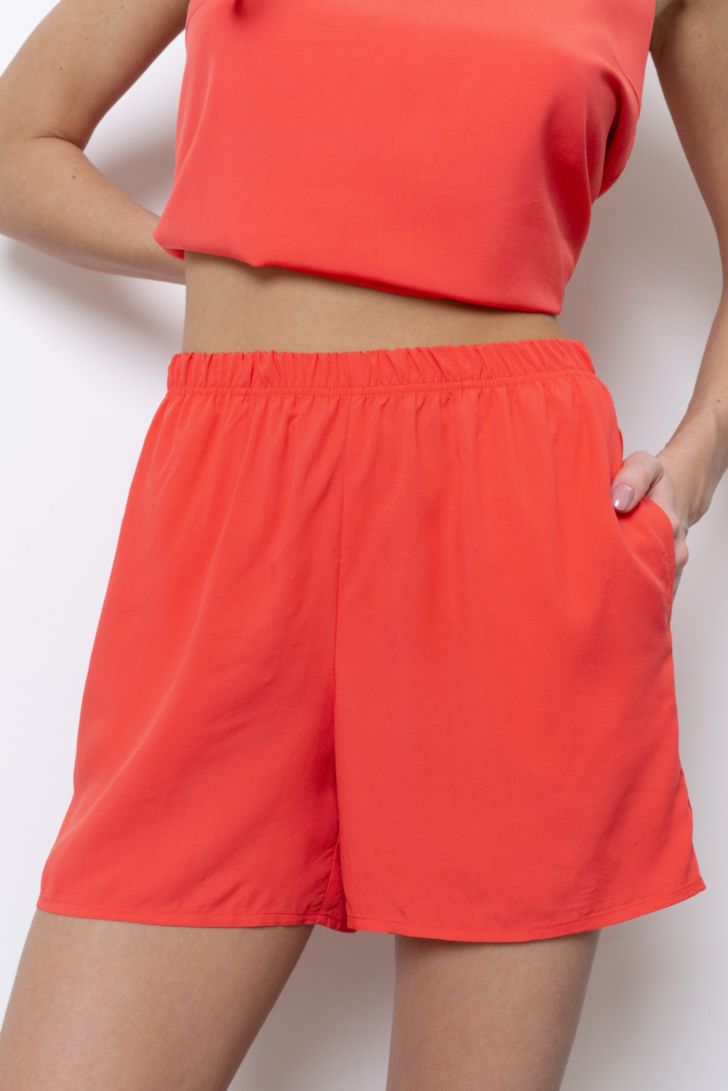 Ст.цена 1300р ШОРТЫ ЖЕНСКИЕ арт. 5704W-45084.2H-512 Коралловый|170-