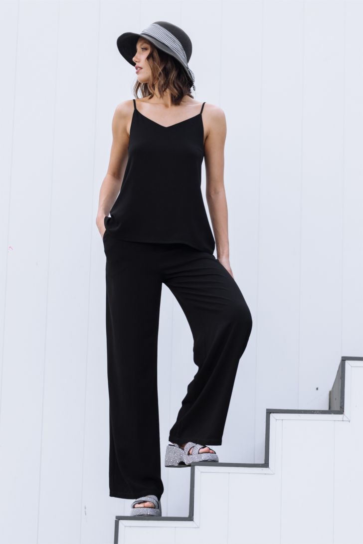 Ст.цена 1750р БРЮКИ ЖЕНСКИЕ арт. 5704W-50112.2H-911 Черный|170-