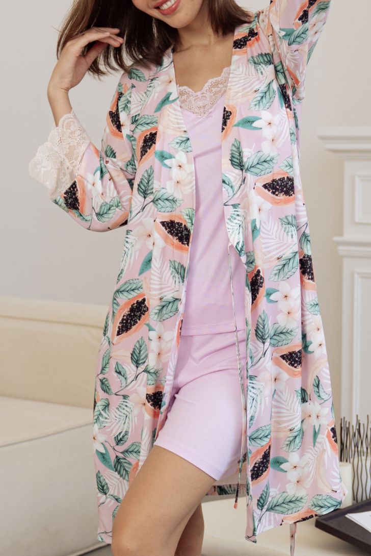 Ст.цена 1500р ПИЖАМА ЖЕНСКАЯ арт. 4108W-80125.1S-521 Светло-розовый |170-