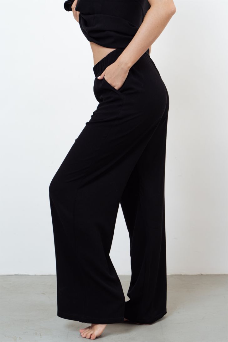 Ст.цена 1750р БРЮКИ ЖЕНСКИЕ арт. 5704W-50112.2H-911 Черный|170-