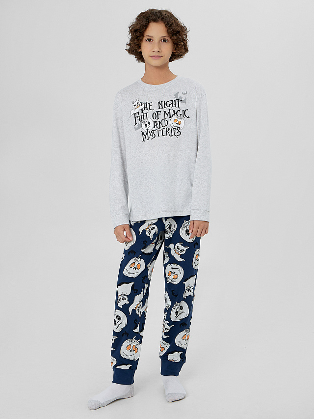 КОМПЛЕКТ ДЛЯ МАЛЬЧИКОВ (ЛОНГСЛИВ, БРЮКИ)