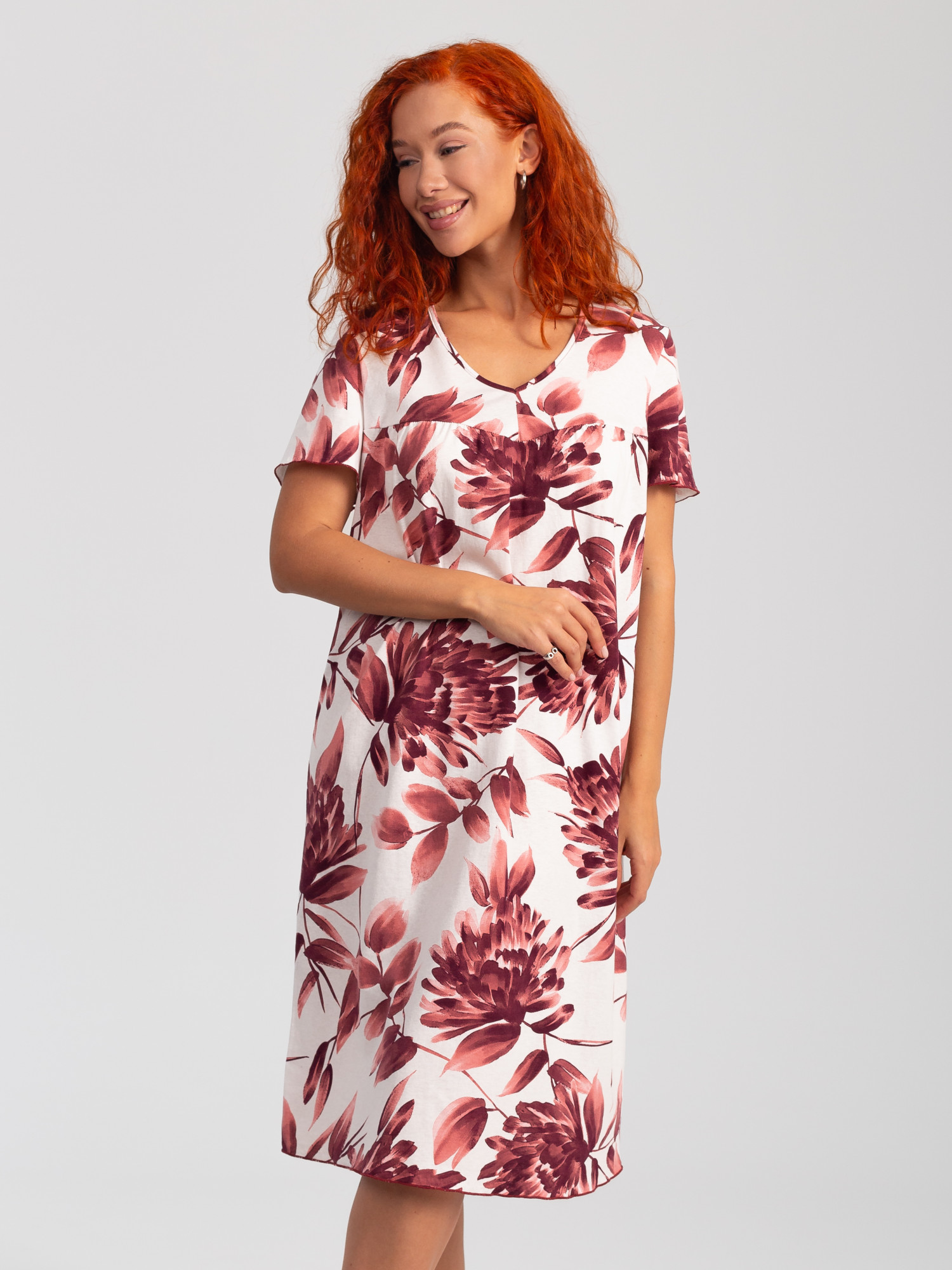 Ночная сорочка женская кулирка