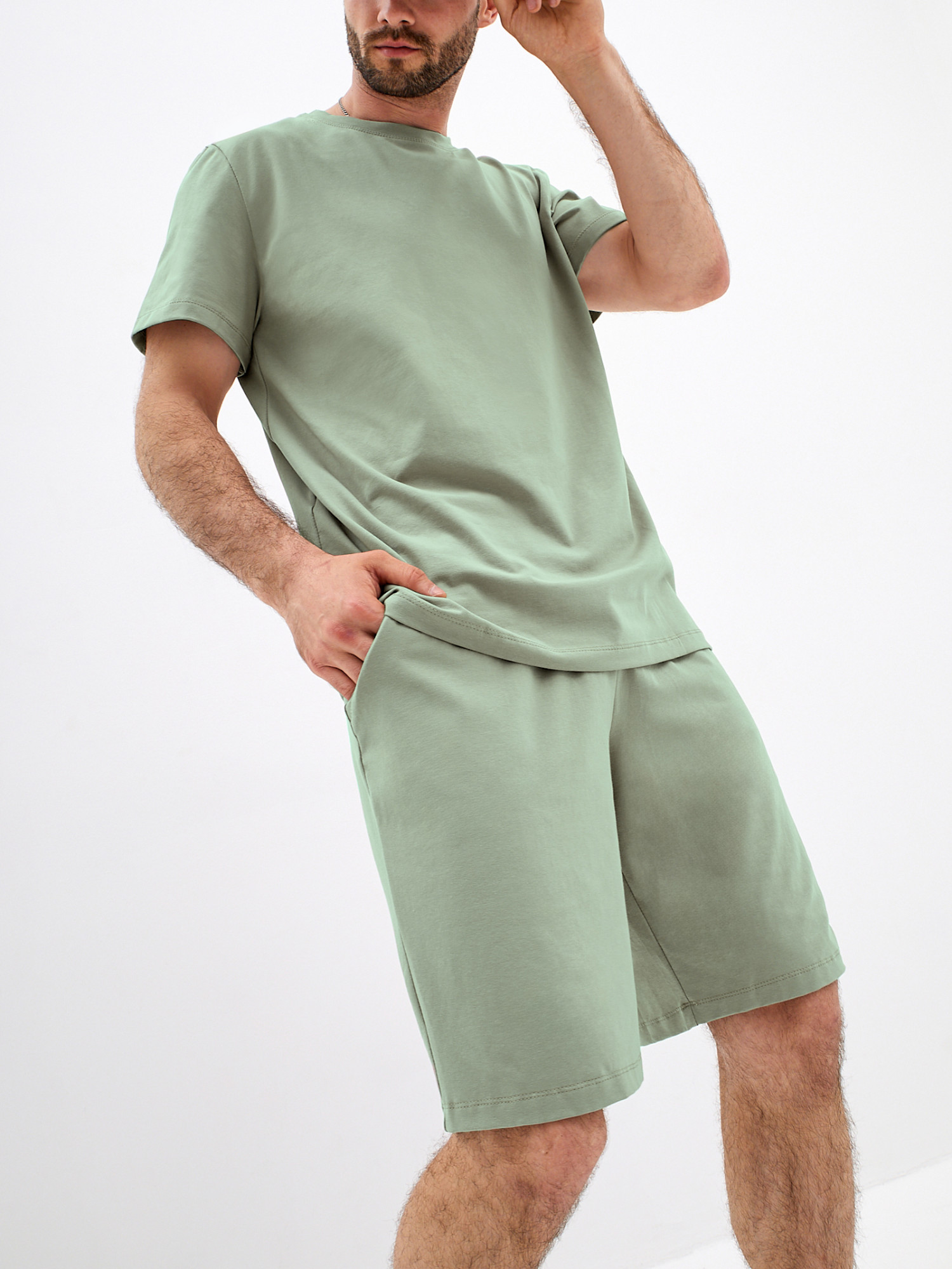 Костюм мужской кулирка с лайкрой