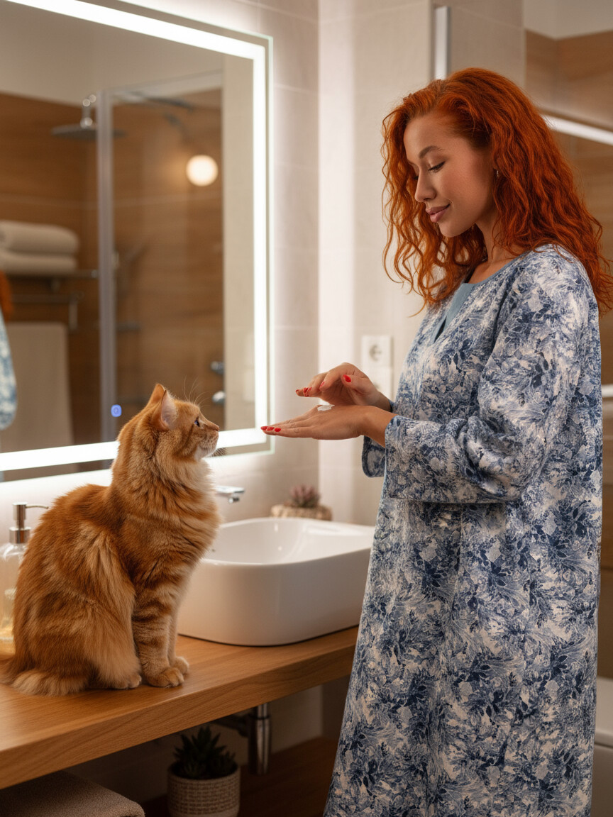 Ночная сорочка женская футер начёс