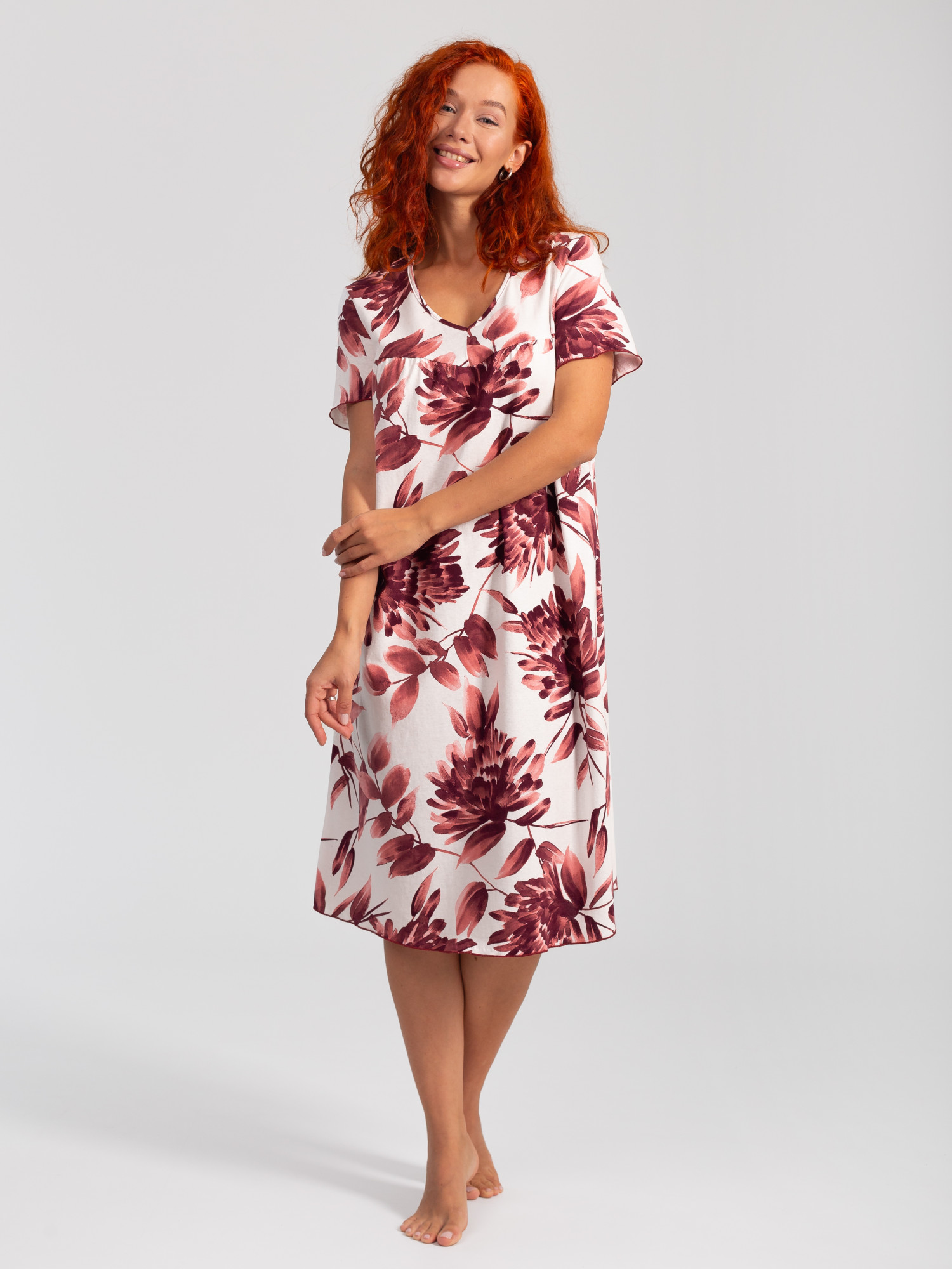 Ночная сорочка женская кулирка