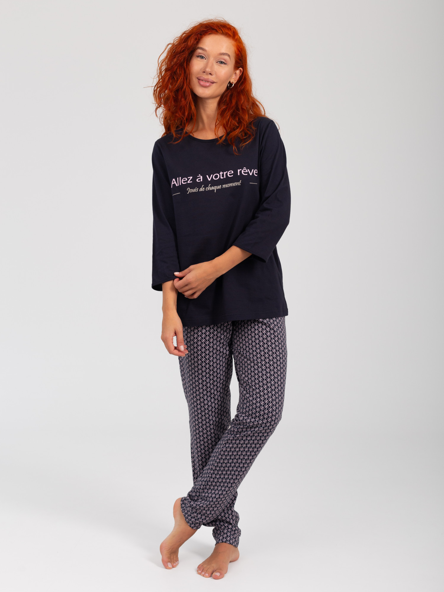 Костюм женский кулирка с брюками