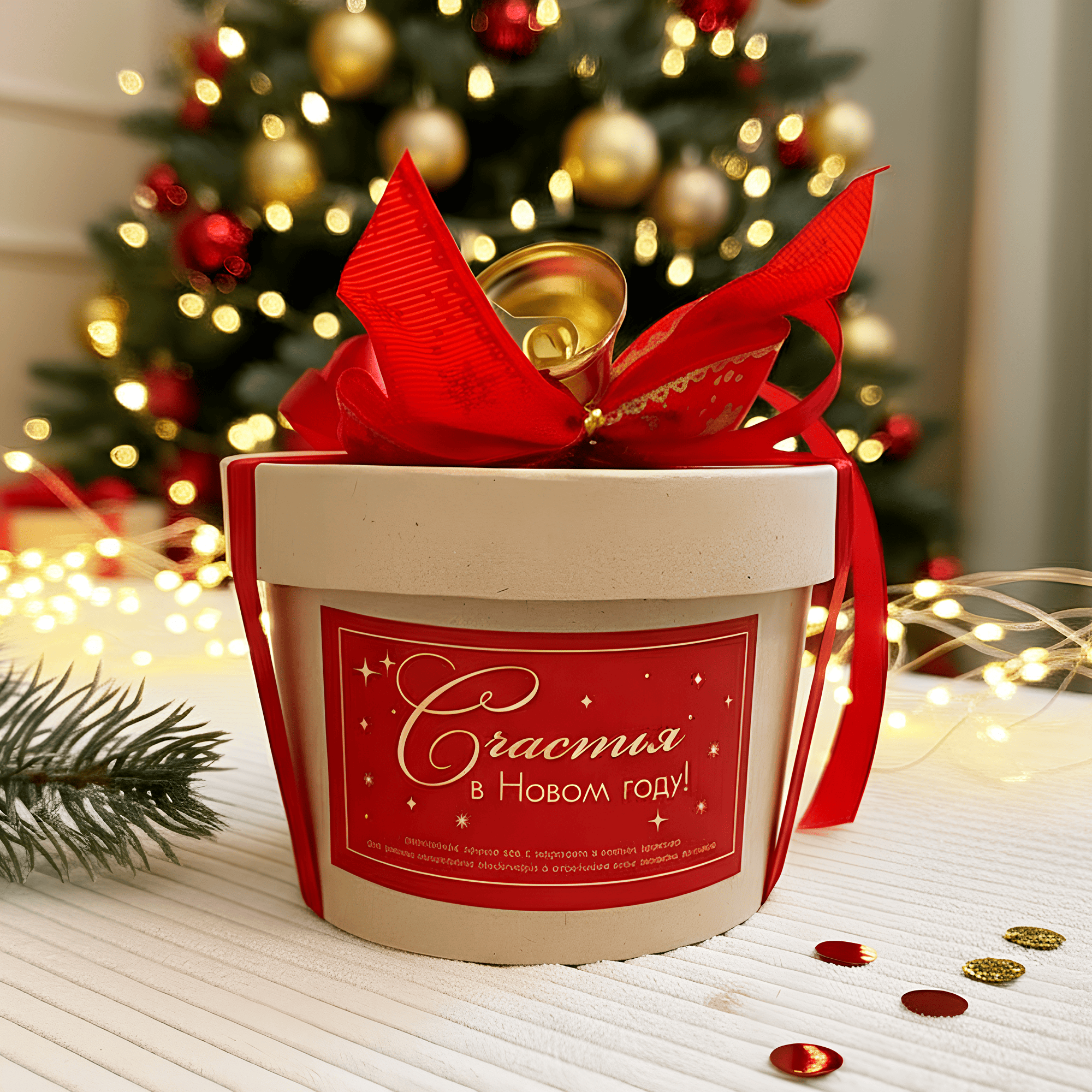 Чай в подарочной крафт-упаковке